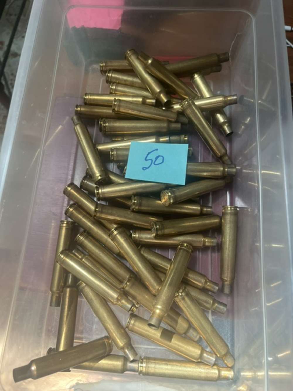 .300 Weatherby brass 46 once fired-img-0