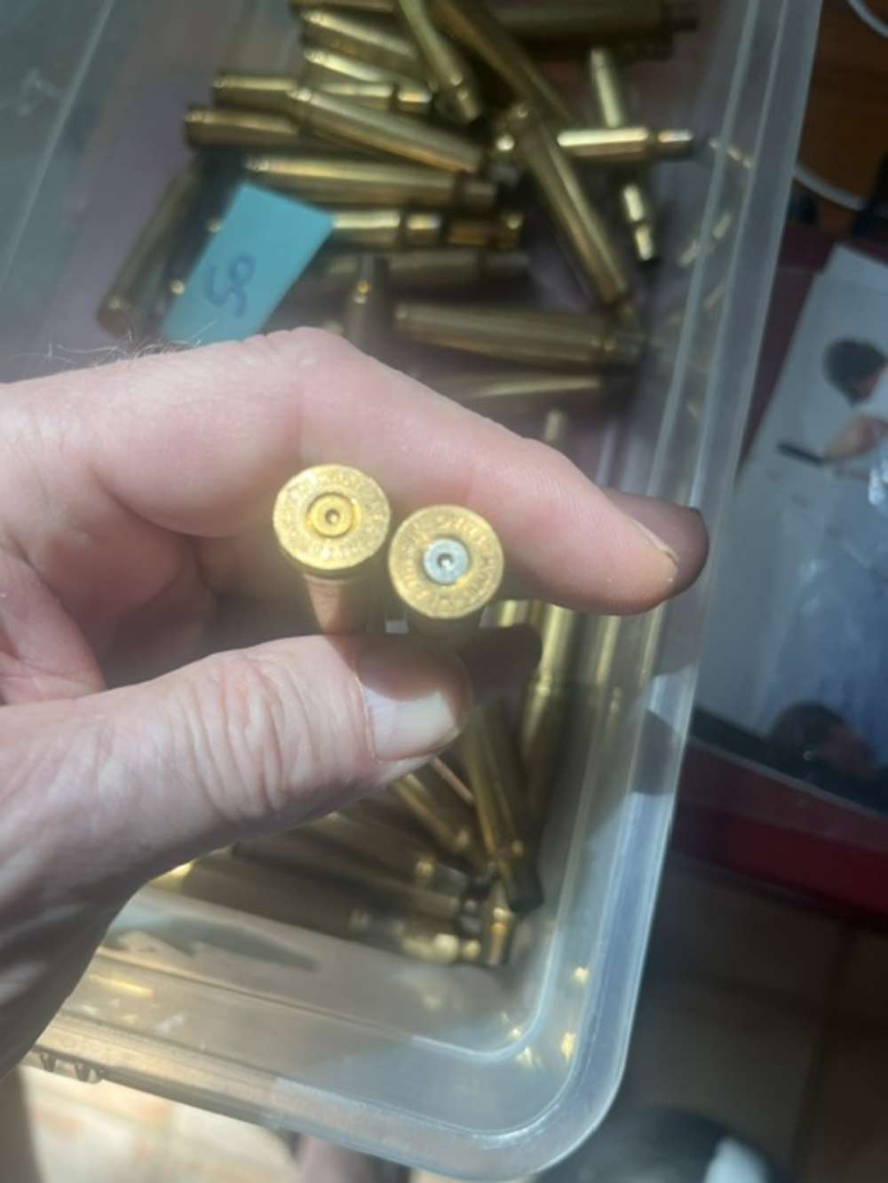 .300 Weatherby brass 46 once fired-img-1