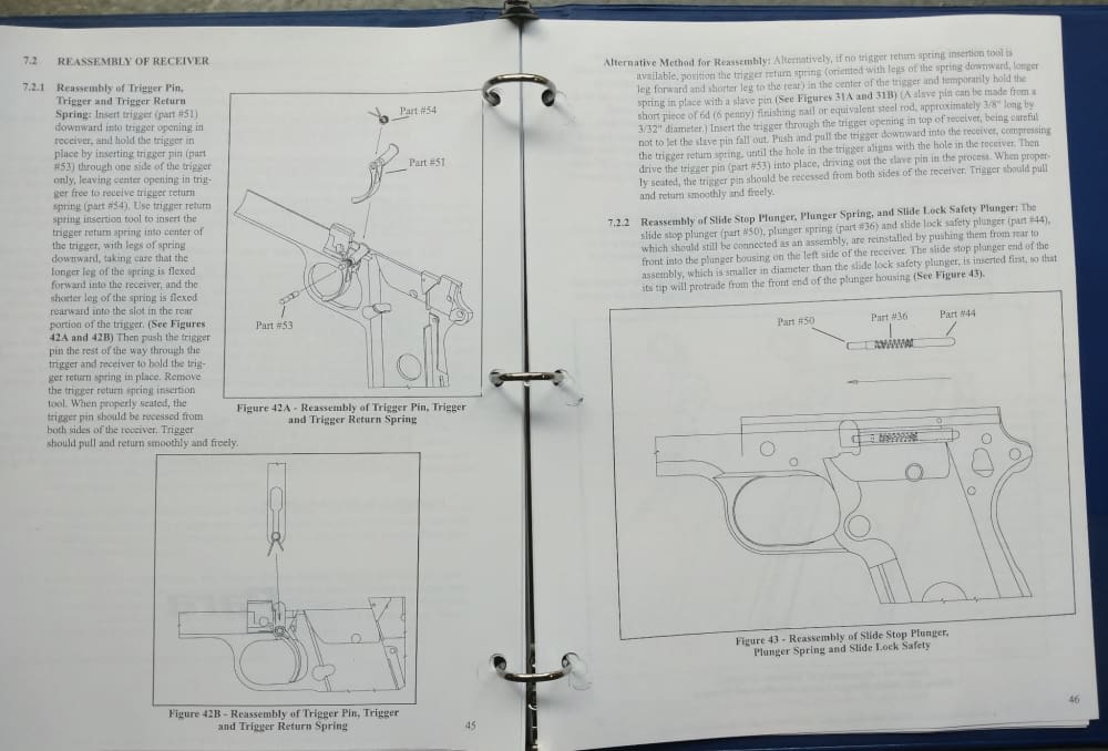 Para-Ordnance LDA Law Enforcement Armorer's Manual & PARTS Upgrade Set-img-4