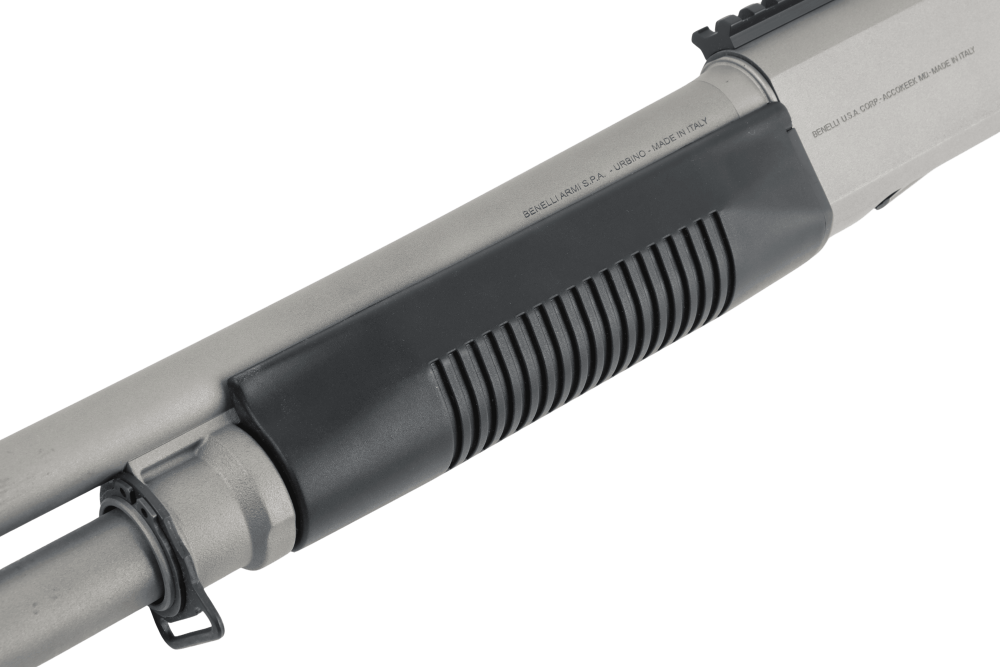 Used Exlnt Benelli M4 H2O Tactical 12GA Semi-Auto 18.5in Titanium Cerakote -img-9