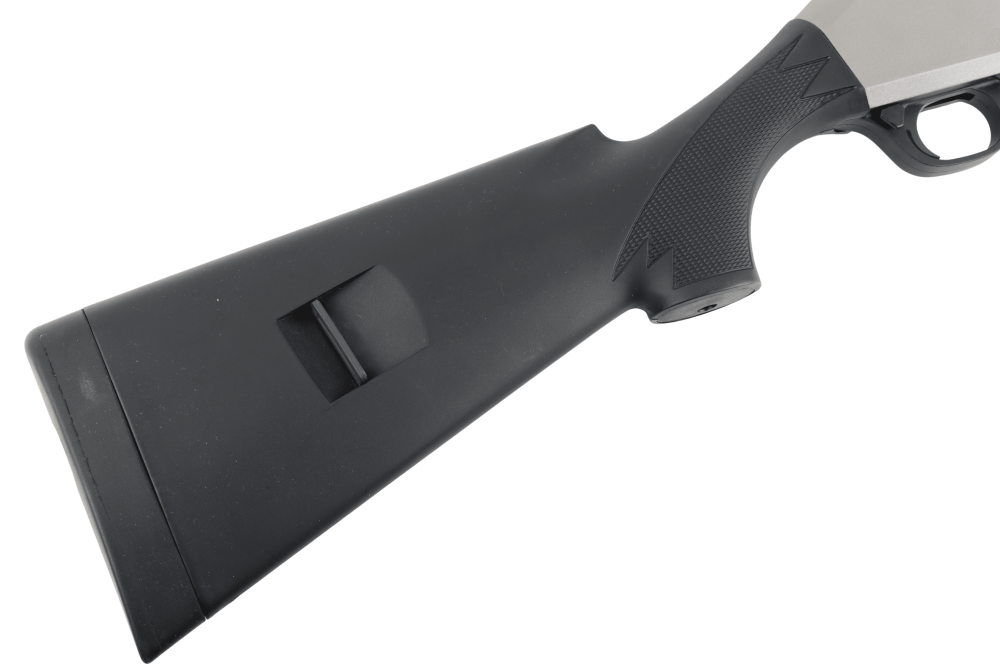 Used Exlnt Benelli M4 H2O Tactical 12GA Semi-Auto 18.5in Titanium Cerakote -img-2