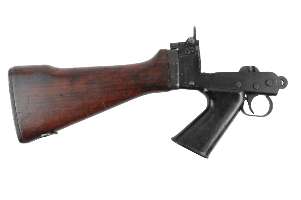 Surplus Israeli Belgian FN FAL 7.62 NATO Parts Kit Std Barrel Wood Stock-img-12