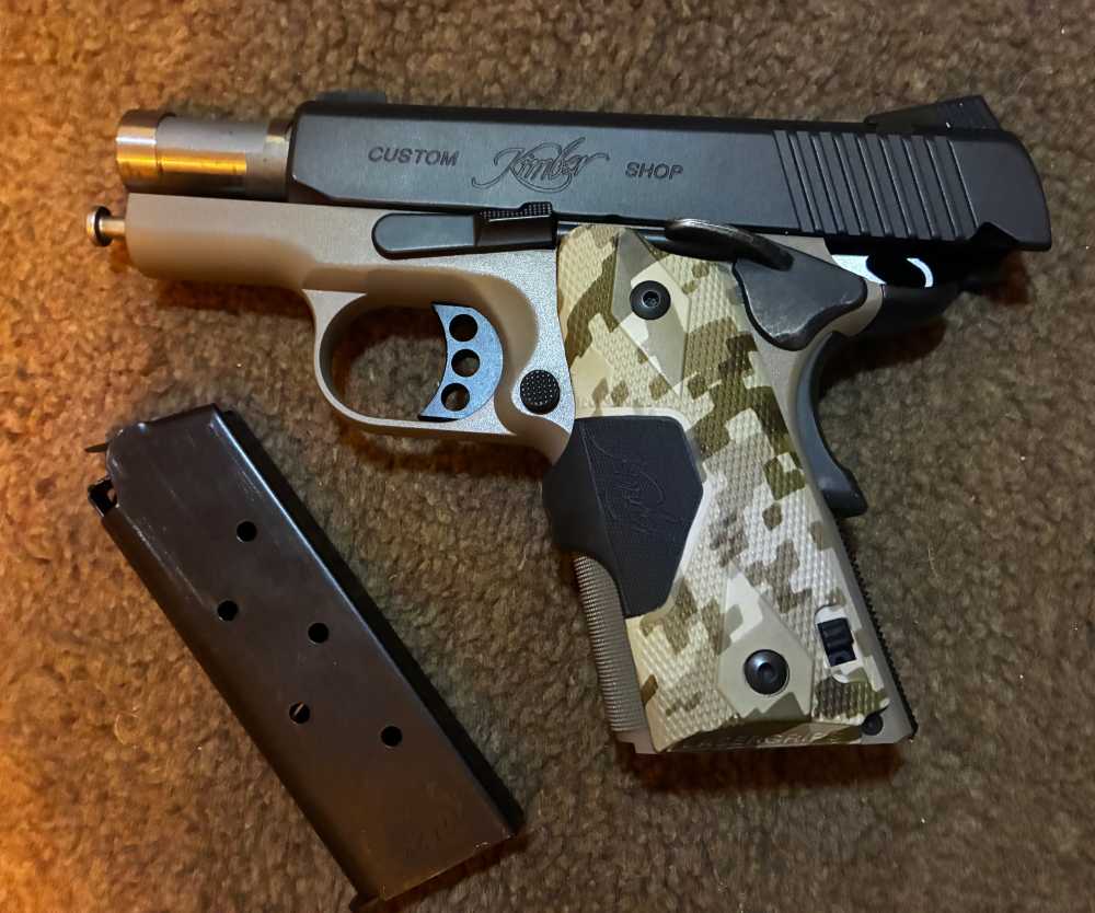 Custom Shop 1911 Kimber Ultra Covert II with Crimson Trace grip-img-3