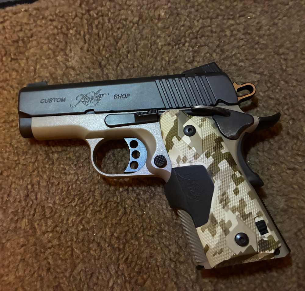 Custom Shop 1911 Kimber Ultra Covert II with Crimson Trace grip-img-1