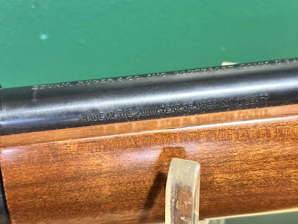 Ruger No. 3 .22 Hornet Falling Block Single Shot Rifle 22" Wood Stock-img-14