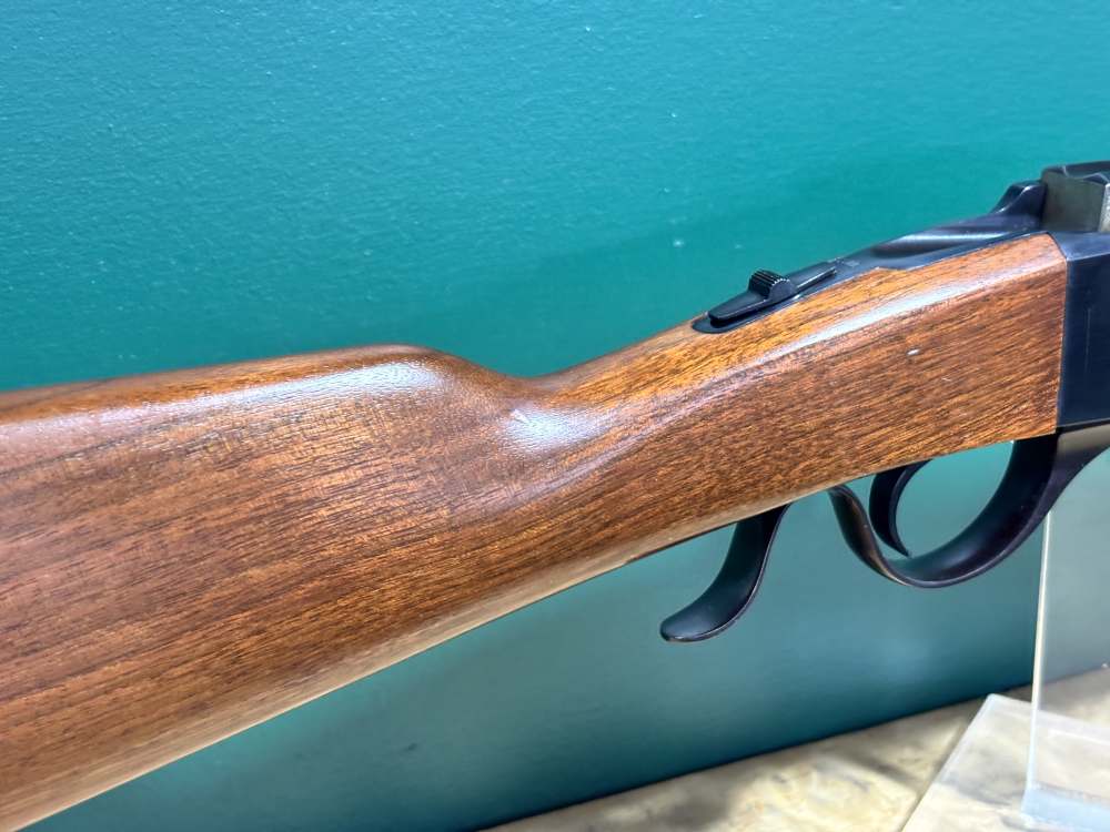 Ruger No. 3 .22 Hornet Falling Block Single Shot Rifle 22" Wood Stock-img-2