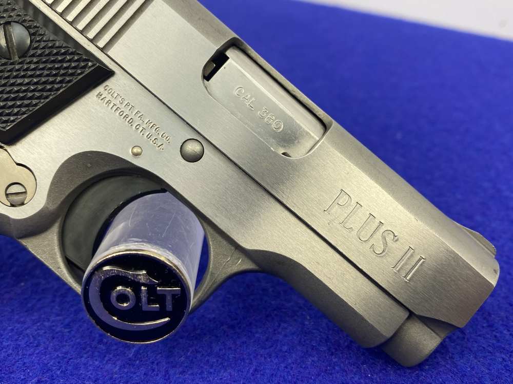 1994 Colt MK IV Series 80 Mustang Plus II .380ACP *COLLECTIBLE COLT PISTOL*-img-13