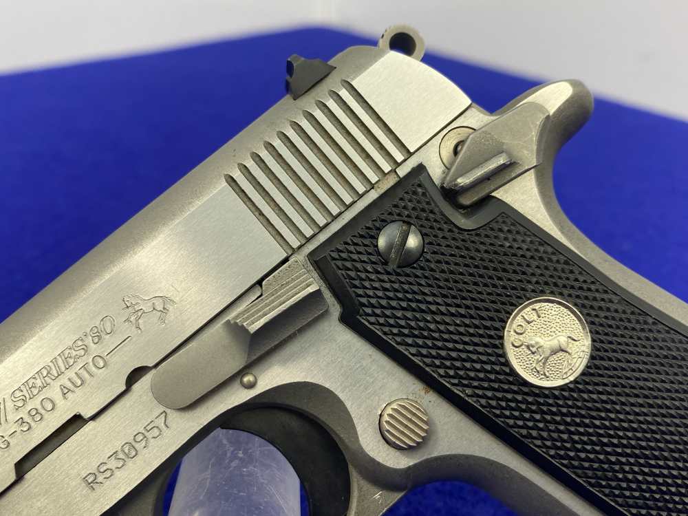 1994 Colt MK IV Series 80 Mustang Plus II .380ACP *COLLECTIBLE COLT PISTOL*-img-8