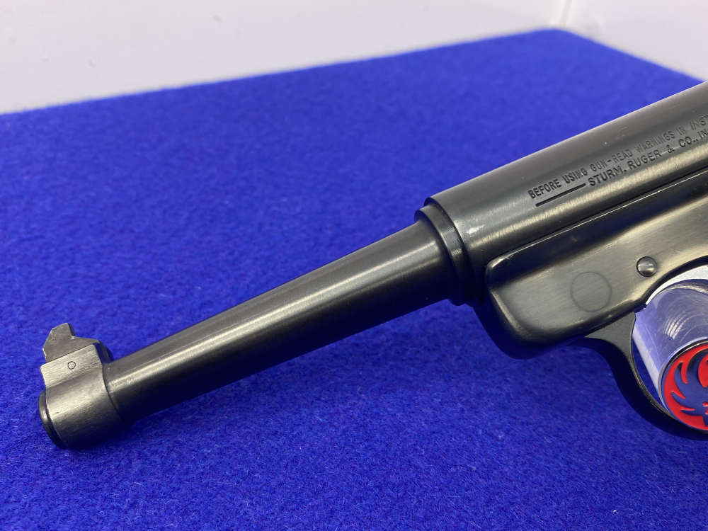 1987 Ruger Mark II Standard .22 LR Blued 4.75" *CLASSIC RIMFIRE PISTOL*-img-7