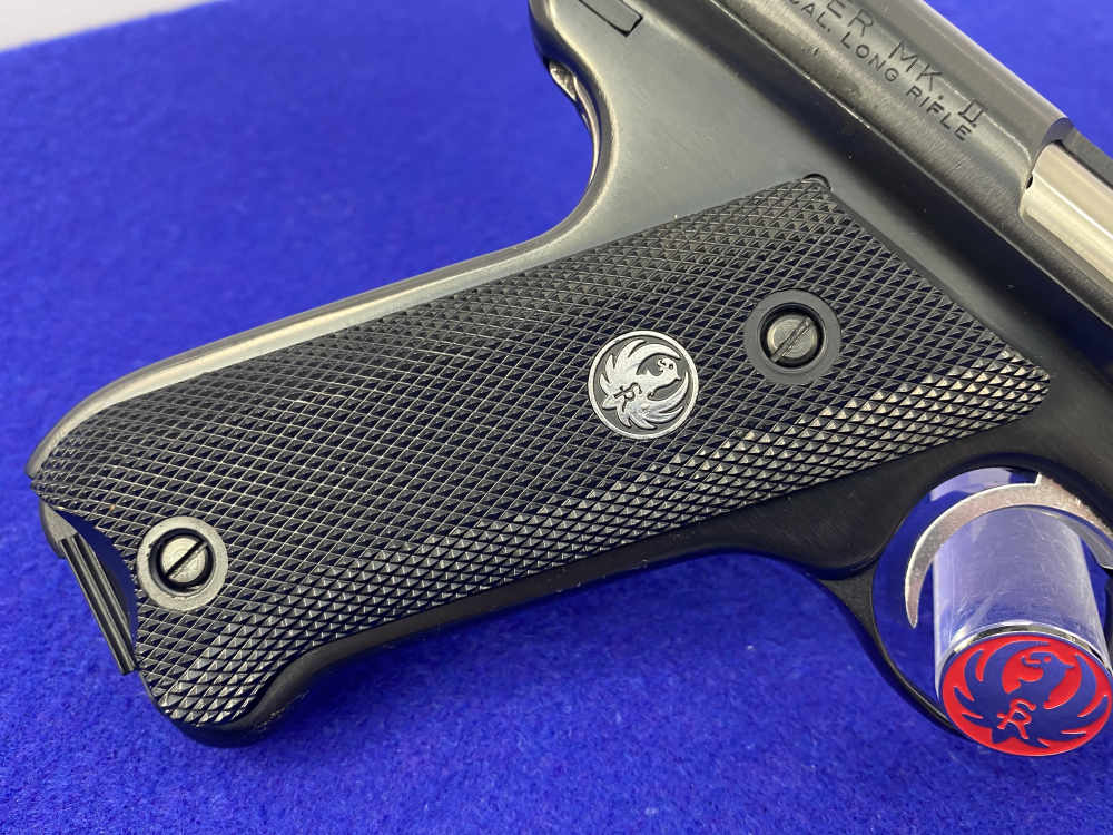 1987 Ruger Mark II Standard .22 LR Blued 4.75" *CLASSIC RIMFIRE PISTOL*-img-9