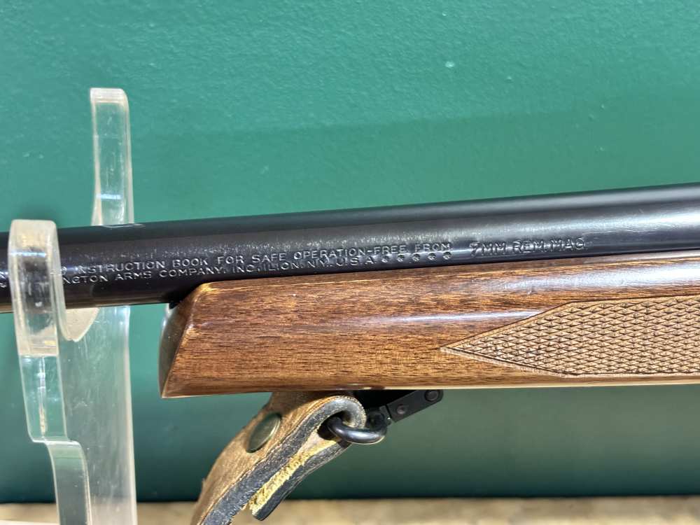 Remington 700 ADL Walnut Stock 7mm Rem Mag Bolt Action Rifle w/ Rings-img-11