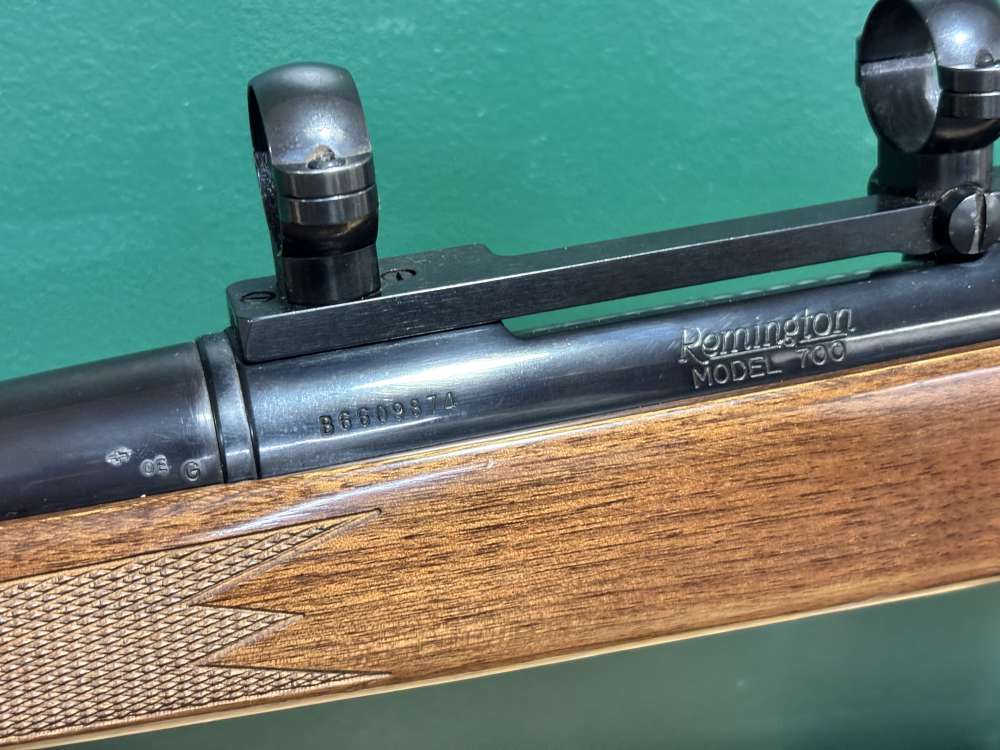 Remington 700 ADL Walnut Stock 7mm Rem Mag Bolt Action Rifle w/ Rings-img-14