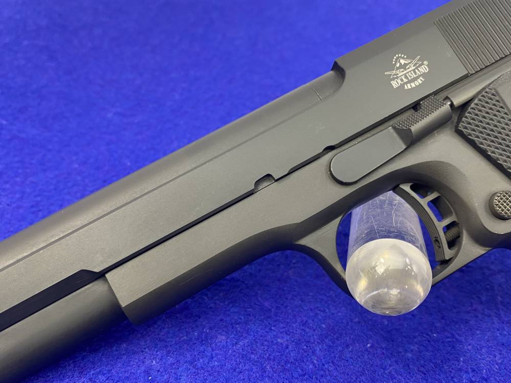 Rock Island Armory XTM-22 .22WMR 1911 Pistol 5" *DURABLE PARKERIZED FINISH*-img-8