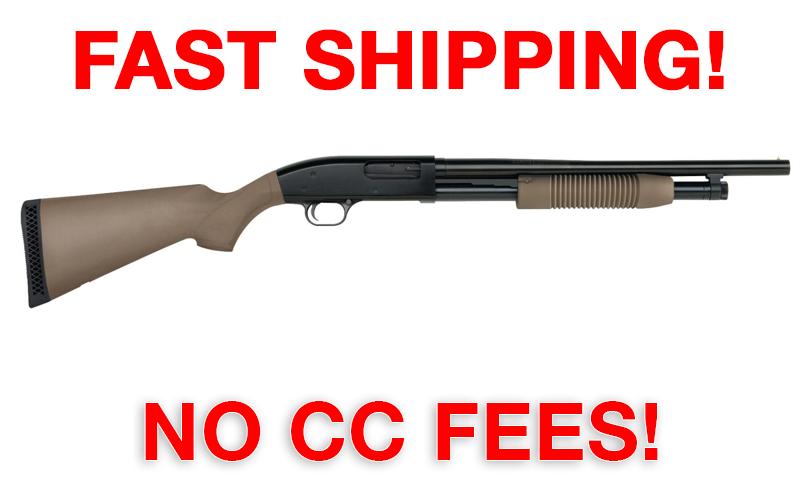 Mossberg Maverick 88 PUMP 12/18.5 FDE-img-0
