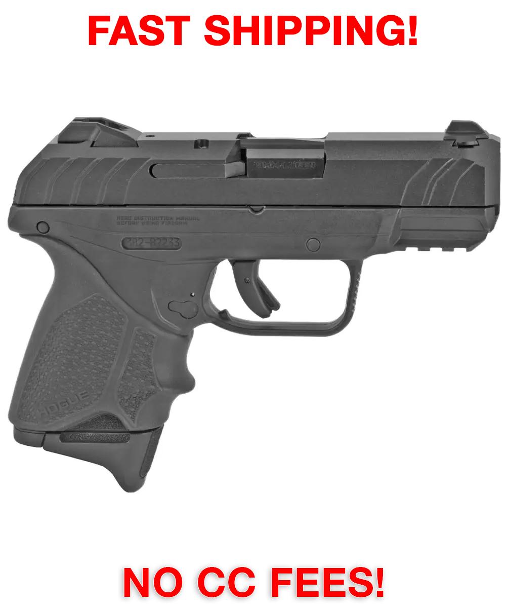Ruger Security 9mm 3.4" Pistol Blk 10+1 Ms Hogue-img-0