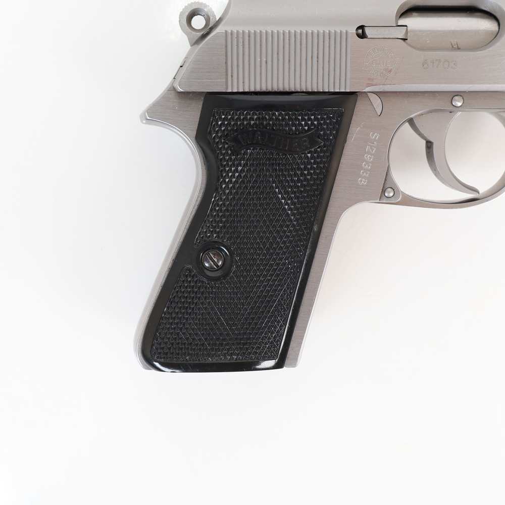Walther PPK/S W/ Kentucky State Police Stamp, 380 ACP, Stainless Finish!-img-1