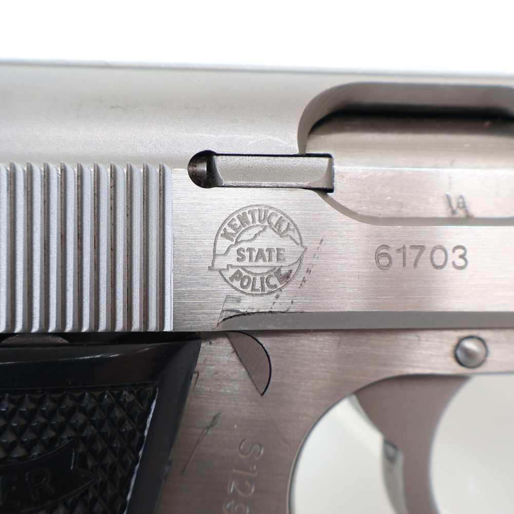 Walther PPK/S W/ Kentucky State Police Stamp, 380 ACP, Stainless Finish!-img-20