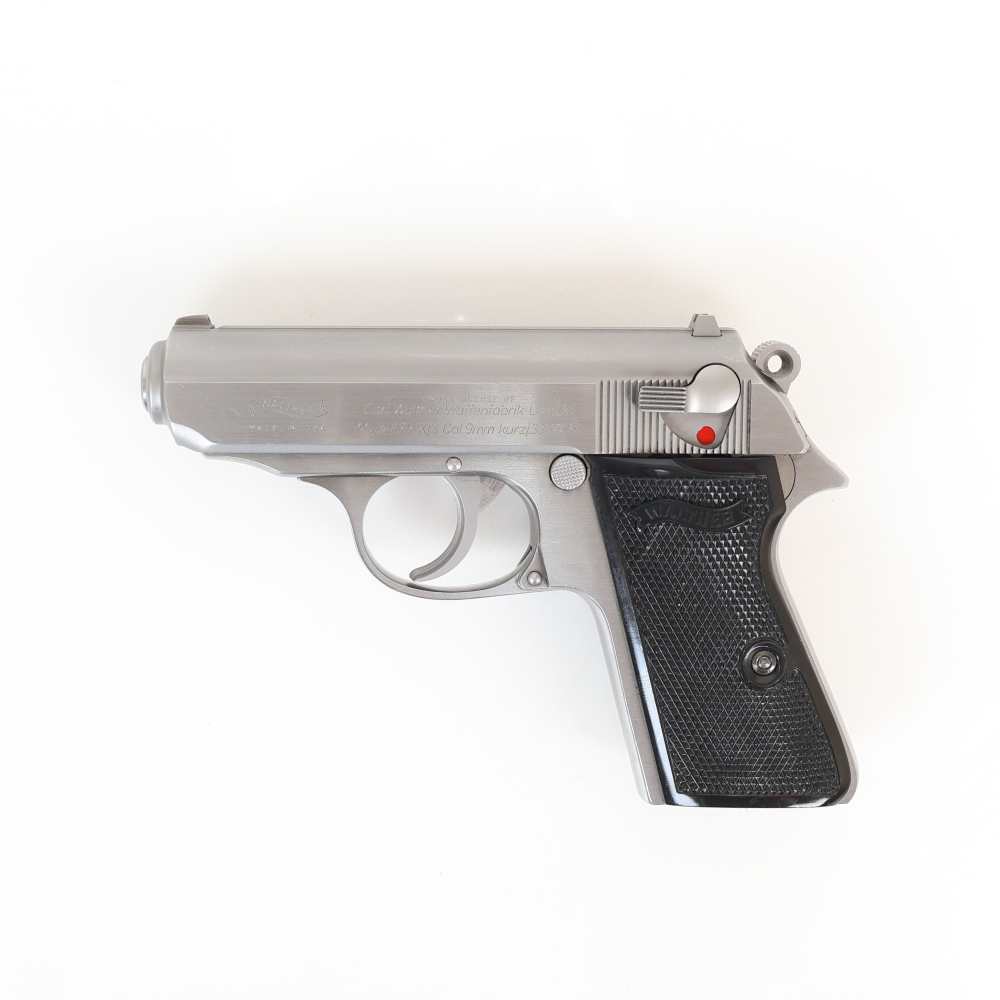 Walther PPK/S W/ Kentucky State Police Stamp, 380 ACP, Stainless Finish!-img-4