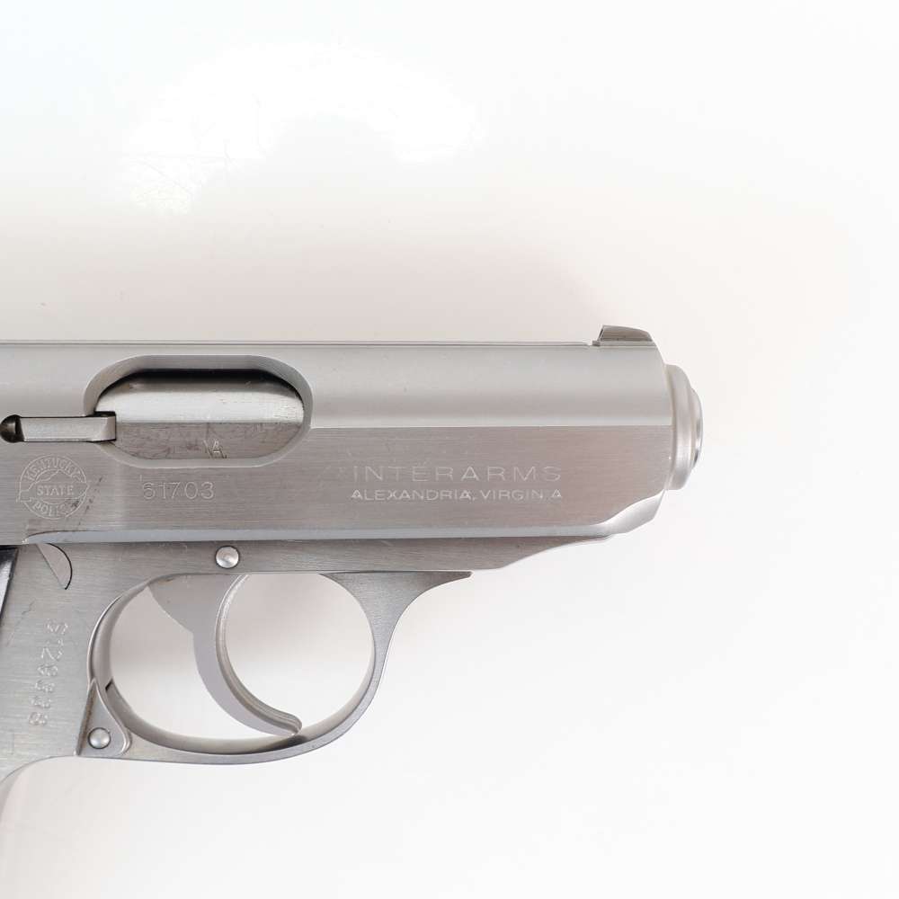 Walther PPK/S W/ Kentucky State Police Stamp, 380 ACP, Stainless Finish!-img-3