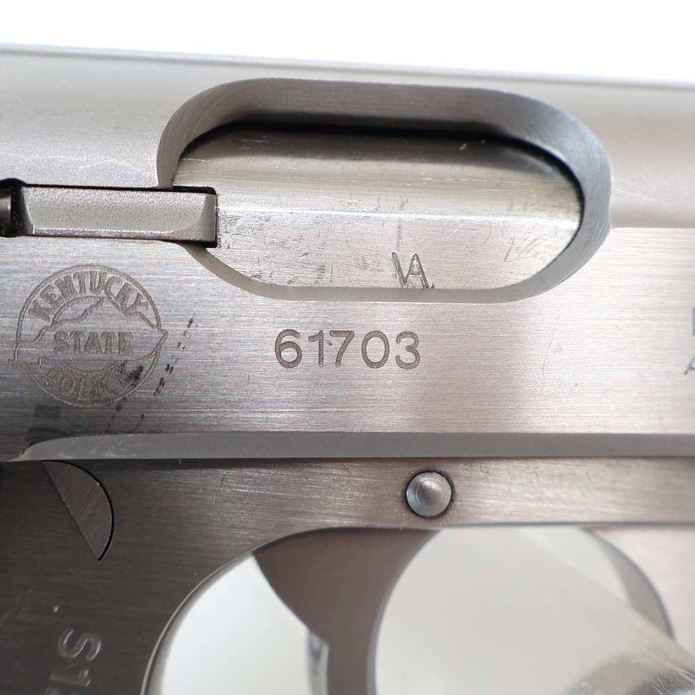 Walther PPK/S W/ Kentucky State Police Stamp, 380 ACP, Stainless Finish!-img-21