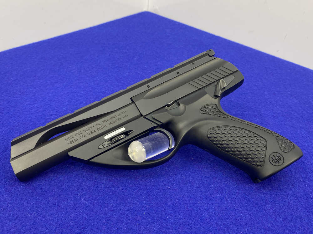 Beretta U22 Neos .22 LR Pistol Black 4.5" *FULL LENGTH TOP WEAVER RAIL*-img-5