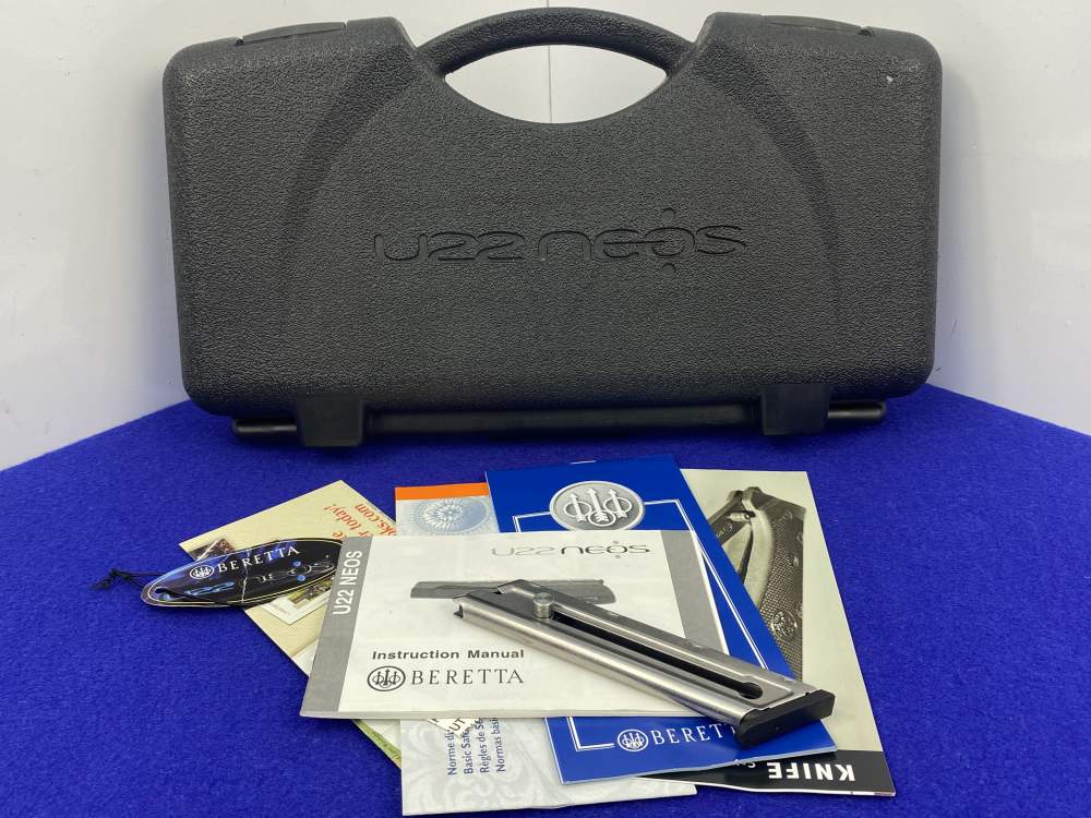 Beretta U22 Neos .22 LR Pistol Black 4.5" *FULL LENGTH TOP WEAVER RAIL*-img-3