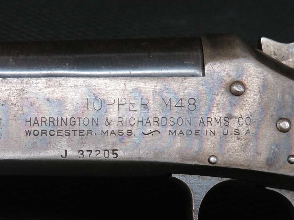 HARRINGTON & RICHARDSON TOPPER M48, 12 GA H&R PENNY!-img-29