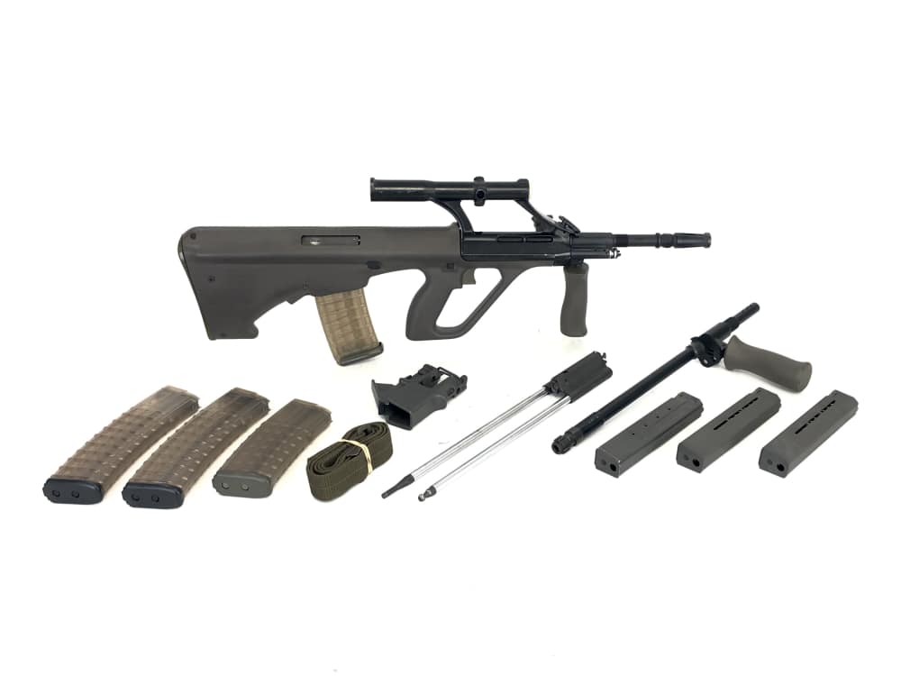 Steyr AUG .223 Transferable Sear Machine Gun w Factory Steyr 9mm Conversion-img-0