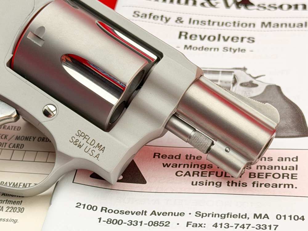 STUNNING S&W Performance Center Model 642-1 Tuned Action .38 Spl +P 1.87"-img-10