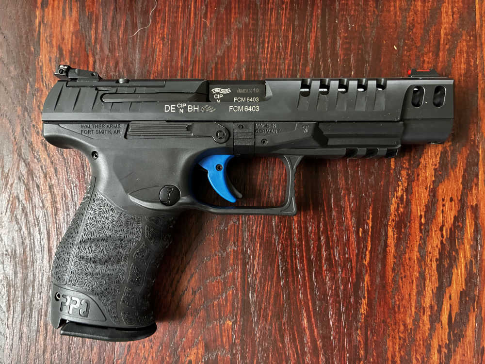 Walther Q5 Match 9mm 5", Optics Ready, with plates, 3 mags, factory box-img-1