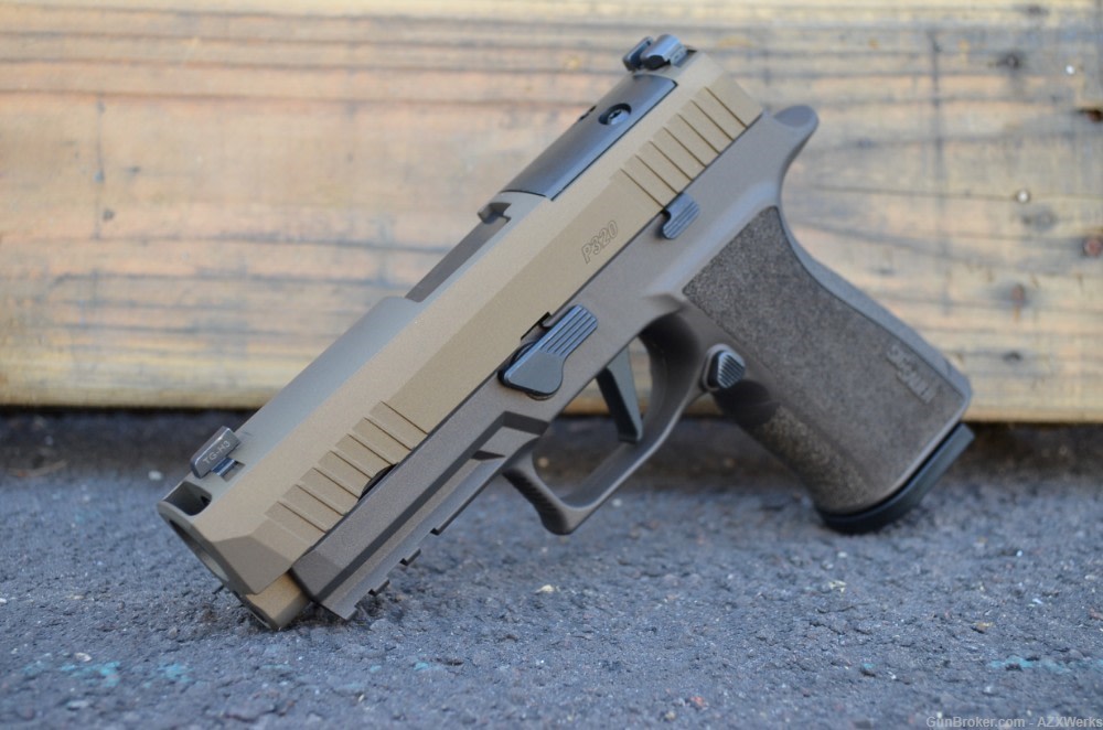 Sig Sauer P320 Xten Carry Comp 4" X-Werks Midnight Burnt Bronze 10mm XComp -img-0