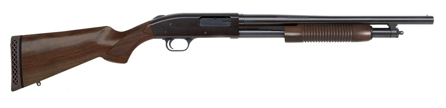 Mossberg 500 Retro 12/18.5 Bl/Wd CYL-img-1