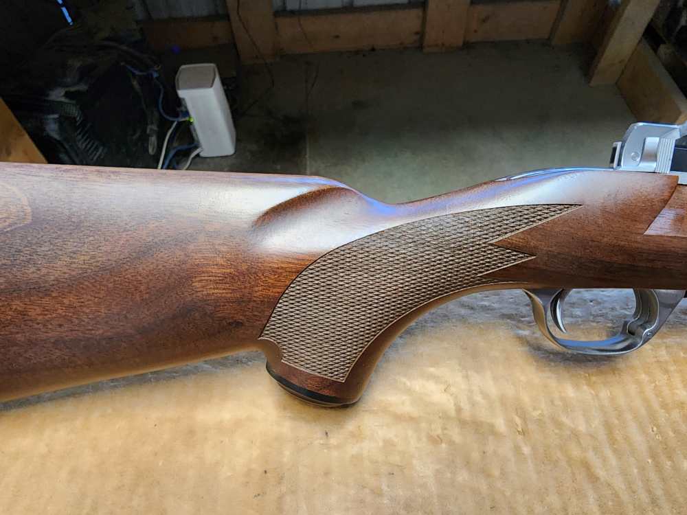 PICS! NEW RUGER HAWKEYE HUNTER 243 WINCHESTER 16 SS THREADED STAINLESS M 77-img-6