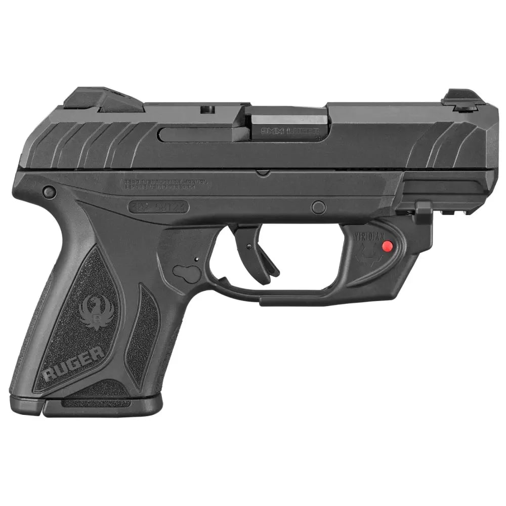 Ruger Security-9 Compact 9mm 3.42" 10+1 Black Oxide Pistol 3830-img-1