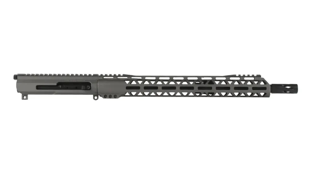 AR15 16" Upper Receiver .458 SOCOM Tungsten Cerakote-img-0