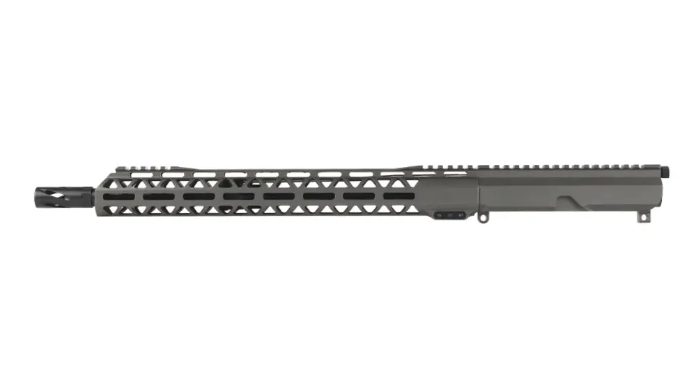 AR15 16" Upper Receiver .458 SOCOM Tungsten Cerakote-img-1