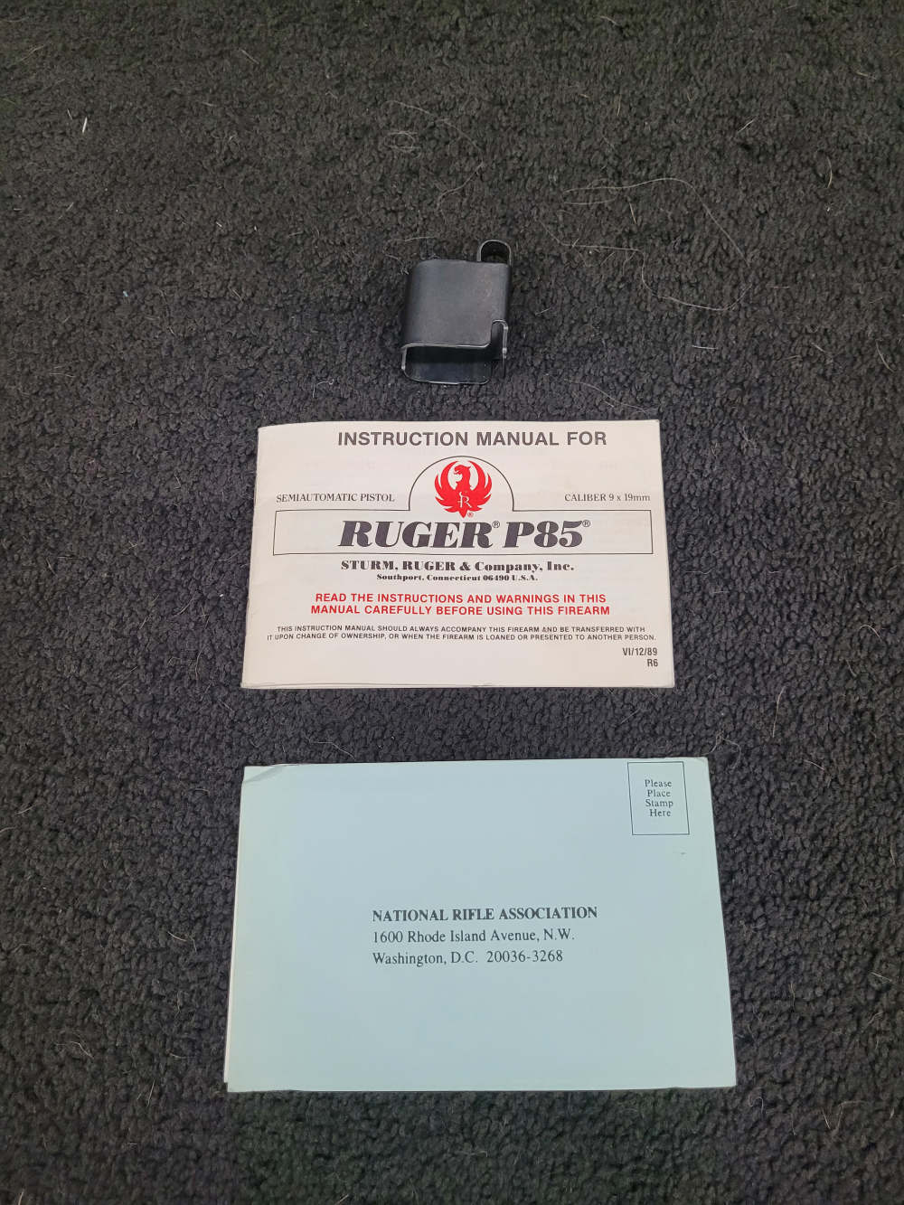 Ruger p89 case and papers-img-1