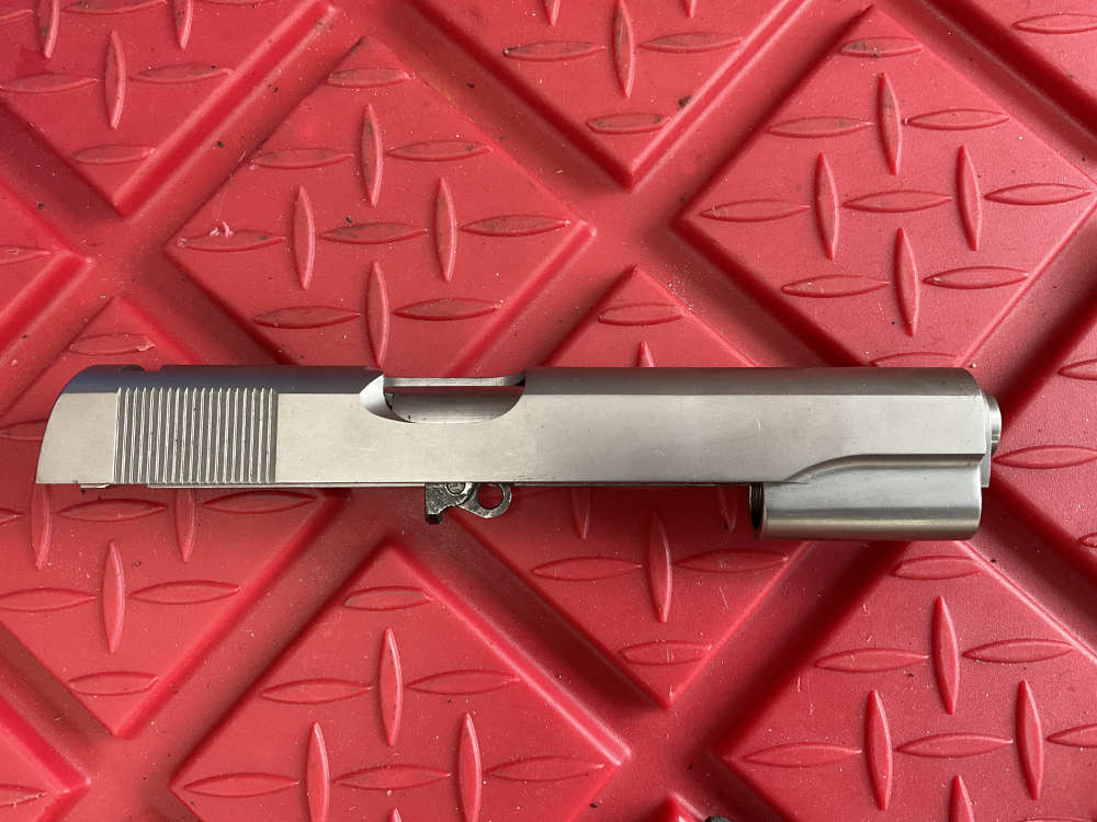 COLT 1911 45 ACP COMPLETE SLIDE SERIES 70 NATIONAL MATCH BUSHING STAINLESS-img-0