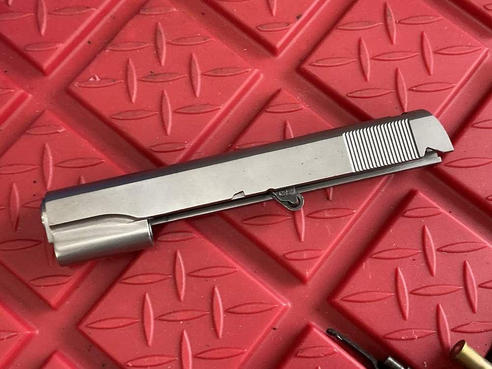 COLT 1911 45 ACP COMPLETE SLIDE SERIES 70 NATIONAL MATCH BUSHING STAINLESS-img-6