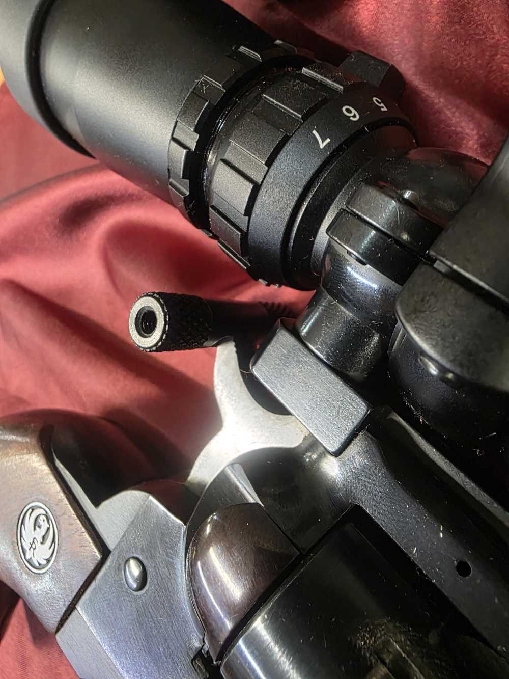 Ruger Single Six Scoped and Laser 9.5 BBL 22LR Revolver Minty-img-17
