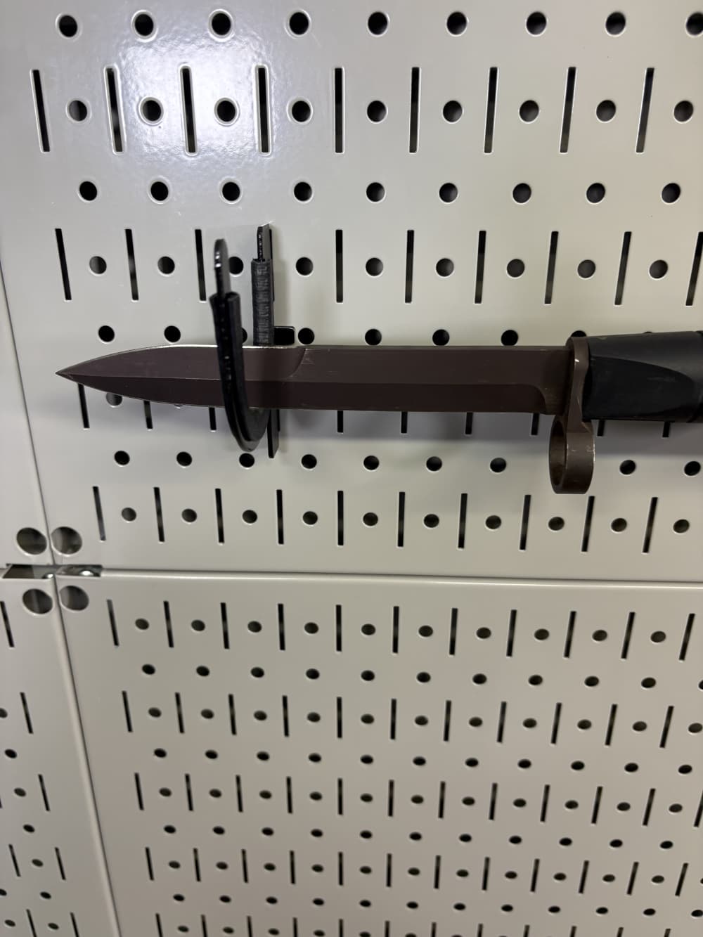 German HK G3 / HK91 Bayonet w/ Scabbard - Solingen Germany - Plum Blade-img-13