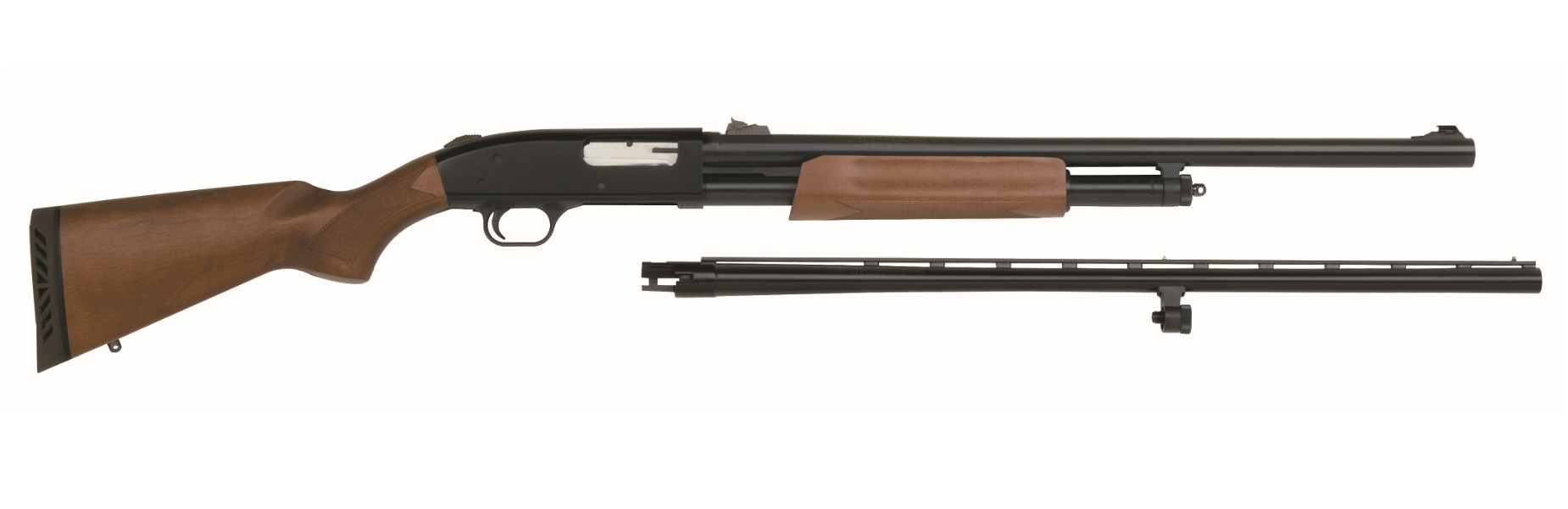Mossberg 500 Field/Deer Combo 12GA 28" 5+1 Blued Shotgun 54264-img-1