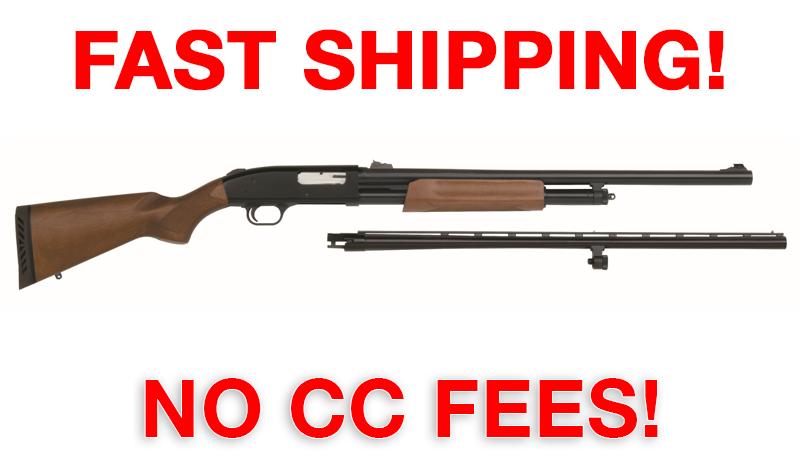 Mossberg 500 Field/Deer Combo 12GA 28" 5+1 Blued Shotgun 54264-img-0