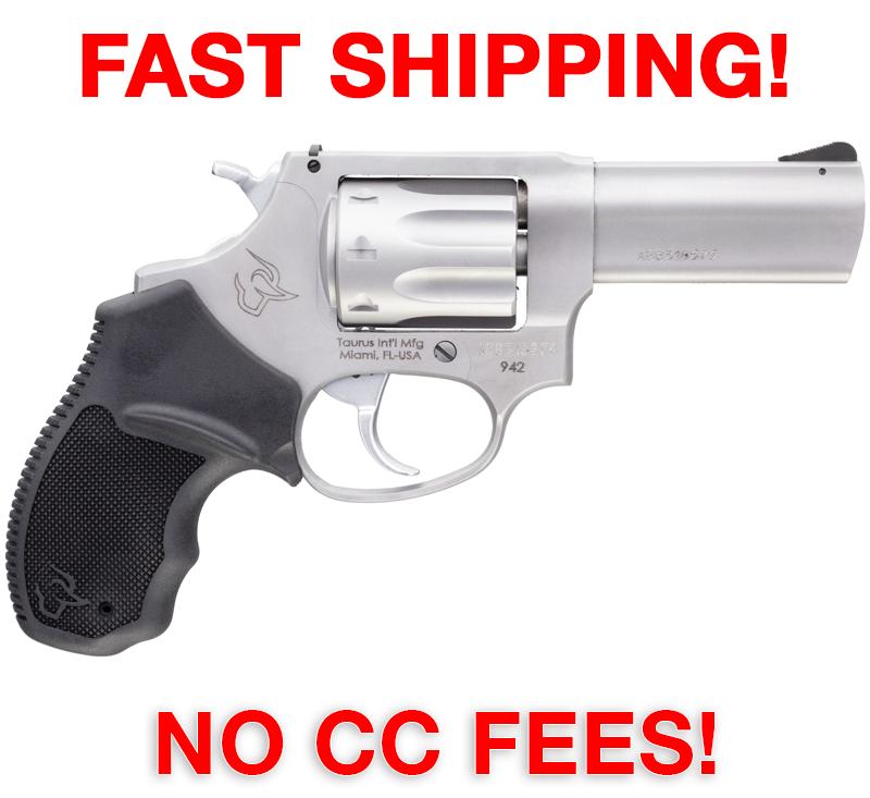 Taurus 942 22LR 3" 8rd Matte Stainless Revolver 2-942039-img-0