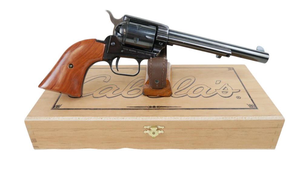 USED Heritage Rough Rider .22LR Great Condition w/ Cabela's Box & Cylinder-img-0
