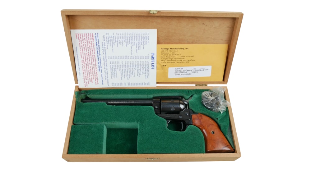USED Heritage Rough Rider .22LR Great Condition w/ Cabela's Box & Cylinder-img-13