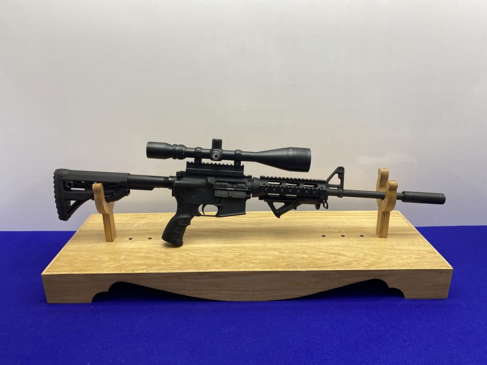Colt Match Target Comp HBAR II 5.56 Blk 16" *BENCHREST TARGET RIFLE BUILD*-img-16