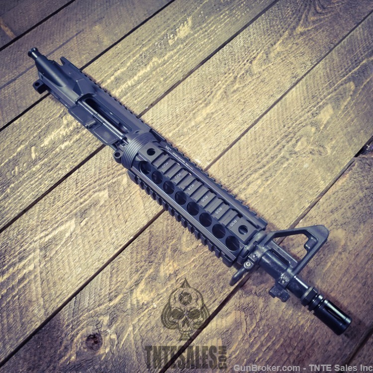 M4 10.5" Upper 5.56mm NATO M-4 MK-18 Quad Rail AR15-img-0