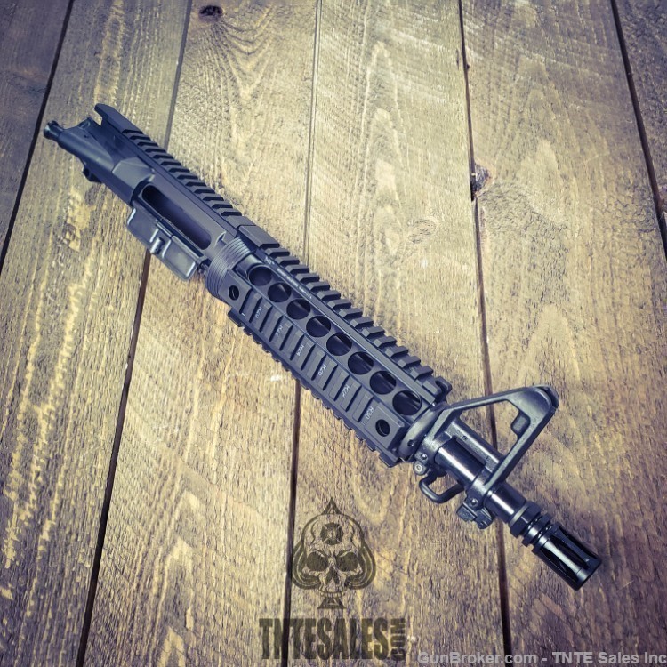 M4 10.5" Upper 5.56mm NATO M-4 MK-18 Quad Rail AR15-img-2