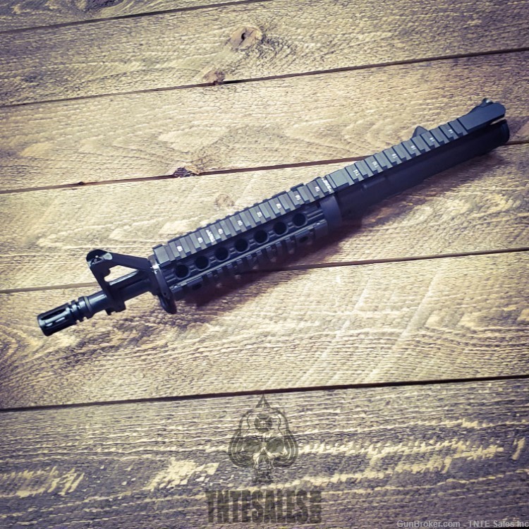 10.5" Upper 5.56mm NATO M-4 MK-18 AR-15 Quad Rail-img-3